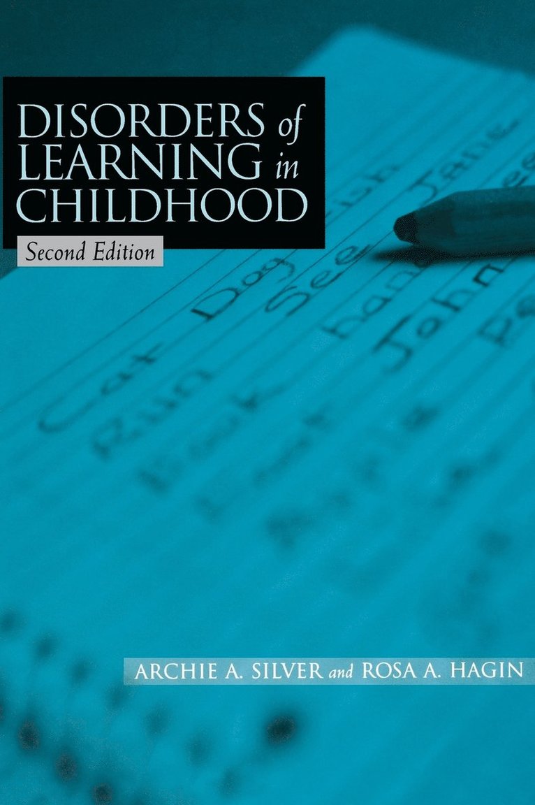 Disorders of Learning in Childhood 1