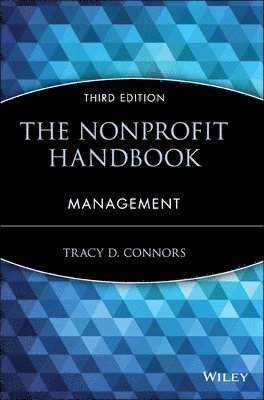Tracy D. Connors - Nonprofit Handbook, Inbunden