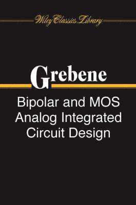 Bipolar and MOS Analog Integrated Circuit Design 1