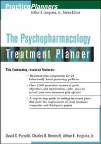 bokomslag The Psychopharmacology Treatment Planner