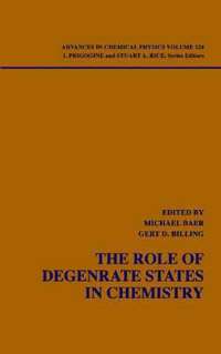 bokomslag The Role of Degenerate States in Chemistry, Volume 124