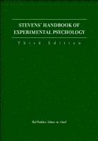 Stevens' Handbook of Experimental Psychology, 3rd Edition, 4 Volume Set, 3r