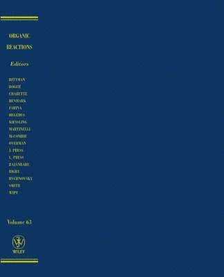 Organic Reactions, Volume 63