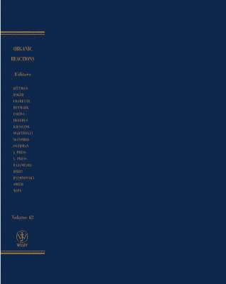 bokomslag Organic Reactions, Volume 62