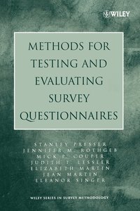 bokomslag Methods for Testing and Evaluating Survey Questionnaires