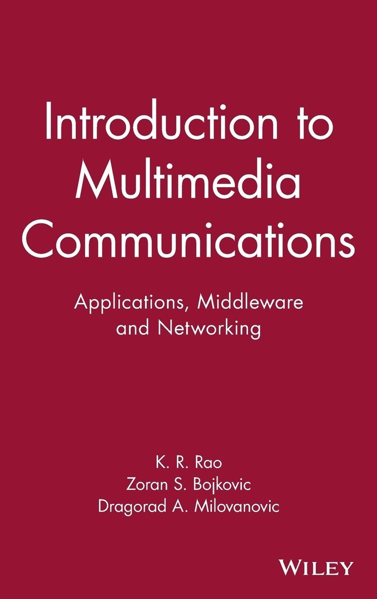 Introduction to Multimedia Communications 1