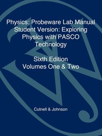 bokomslag Pasco Laboratory Manual-Student Version to accompany Physics, 6e