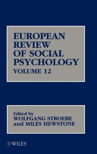 bokomslag European Review of Social Psychology, Volume 12