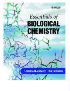 Essentials of Biological Chemistry 1