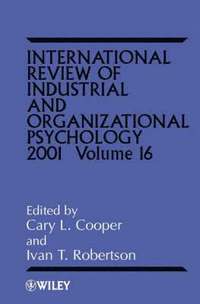 bokomslag International Review of Industrial and Organizational Psychology 2001, Volume 16