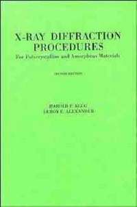 bokomslag X-Ray Diffraction Procedures