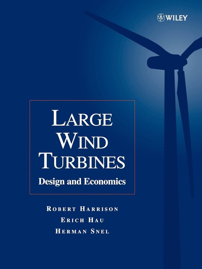 Robert Harrison, Erich Hau, Herman Snel, Harrison - Large Wind Turbines, Häftad