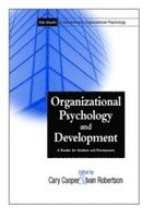 bokomslag Organizational Psychology and Development