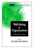 Well-Being in Organizations 1