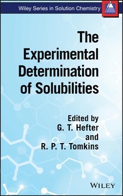 The Experimental Determination of Solubilities 1