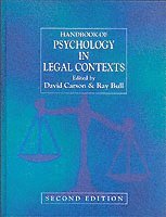 bokomslag Handbook of Psychology in Legal Contexts