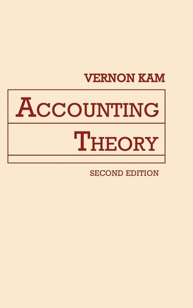 bokomslag Accounting Theory