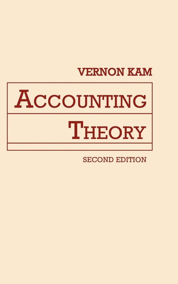 Accounting Theory 1