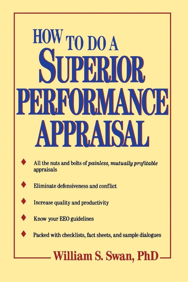 How to Do a Superior Performance Appraisal 1