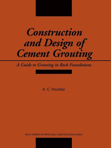 bokomslag Construction and Design of Cement Grouting