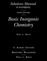 bokomslag Solutions Manual T/A Basic Inorg Ch
