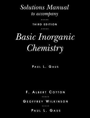 Solutions Manual T/A Basic Inorg Ch 1