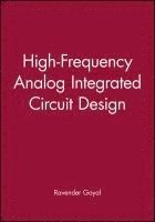 bokomslag High-Frequency Analog Integrated Circuit Design