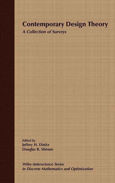 Dinitz, STINSON, Jeffrey H. Dinitz, Douglas R. Stinson - Contemporary Design Theory, Inbunden