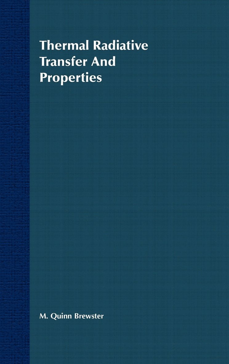 Thermal Radiative Transfer and Properties 1