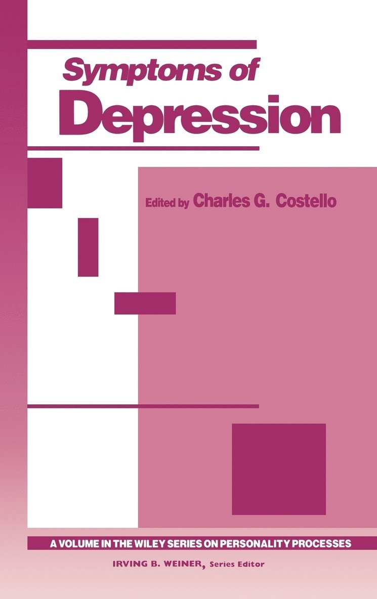 Costello, Charles G. Costello - Symptoms of Depression, Inbunden
