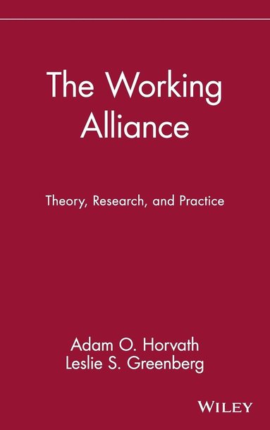bokomslag The Working Alliance