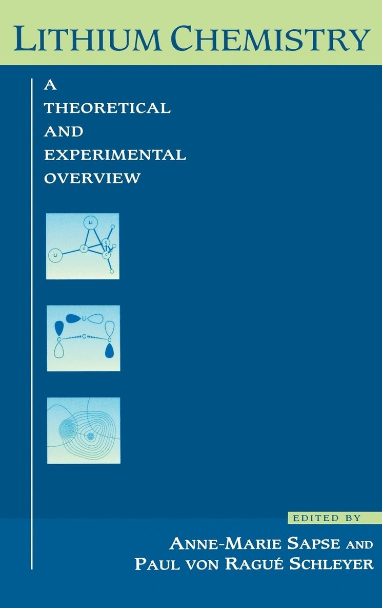 Sapse, SCHLEYER, Anne-Marie Sapse, Paul von R. Schleyer, Paul Von R. Schleyer, Paul von R Schleyer - Lithium Chemistry, Inbunden