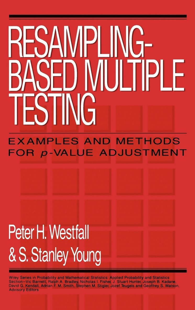 Peter H. Westfall, S. Stanley Young, Westfall, Young, Peter H Westfall, S Stanley Young - Resampling-Based Multiple Testing, Inbunden
