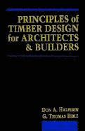 bokomslag Principles of Timber Design for Architects and Builders