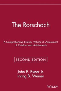 bokomslag The Rorschach, Assessment of Children and Adolescents