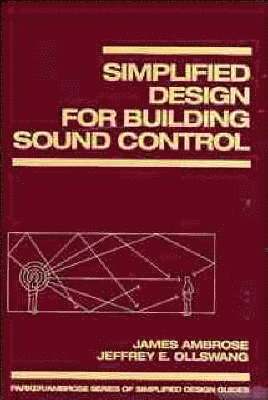 bokomslag Simplified Design for Building Sound Control