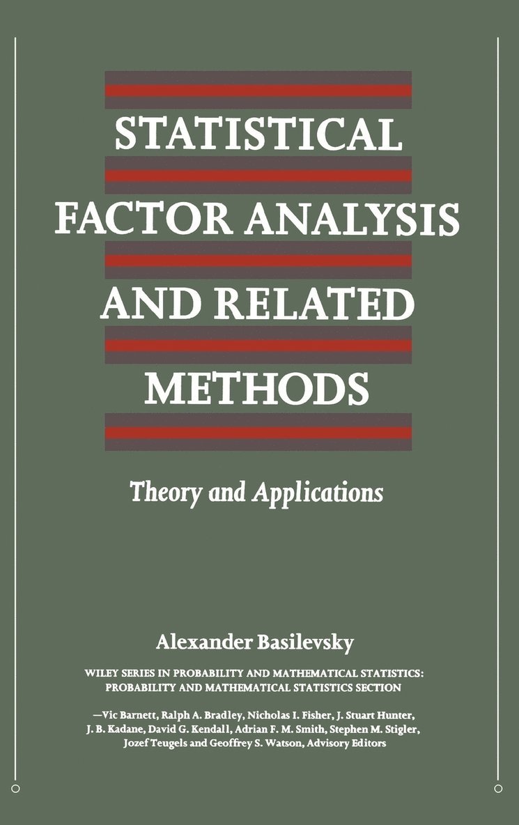 Statistical Factor Analysis and Related Methods 1