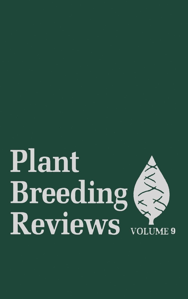 Plant Breeding Reviews, Volume 9 1