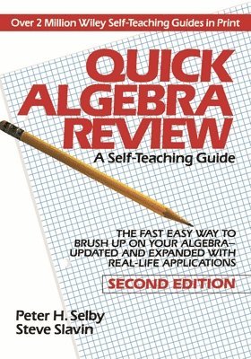 Quick Algebra Review 1