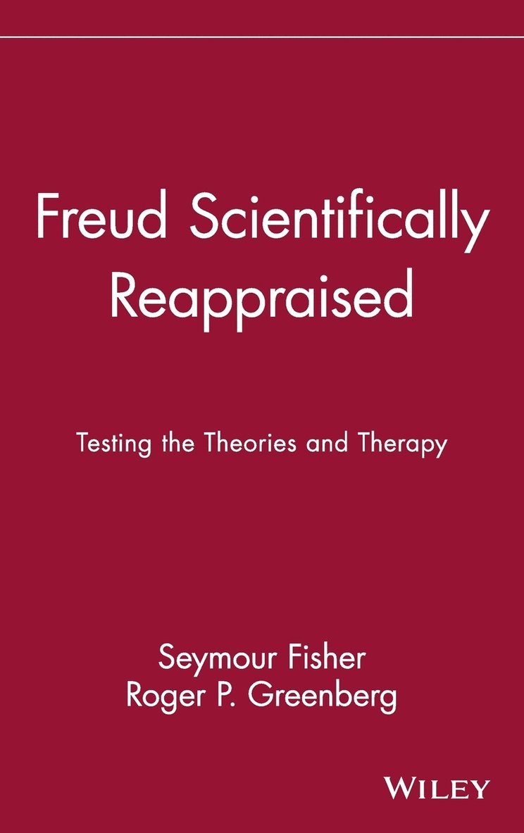 Freud Scientifically Reappraised 1