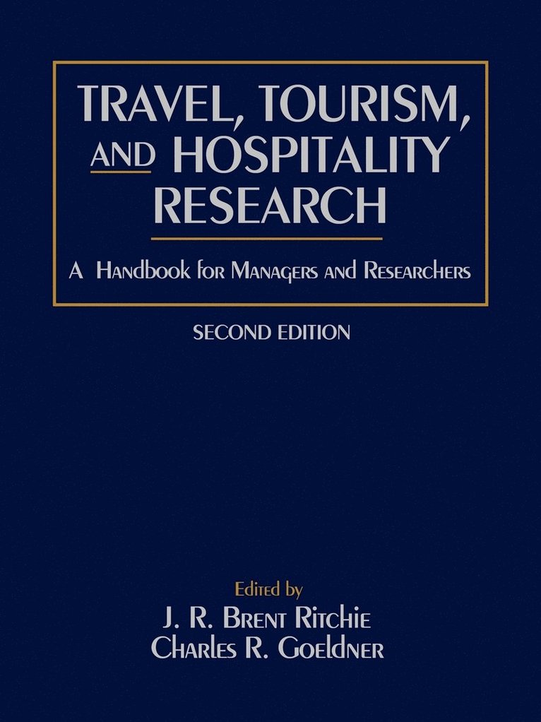 Travel, Tourism, and Hospitality Research 1