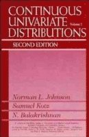Norman L. Johnson, Samuel Kotz, Narayanaswamy Balakrishnan - Continuous Univariate Distributions, Volume 2, Inbunden