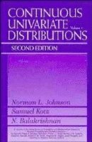 bokomslag Continuous Univariate Distributions, Volume 1
