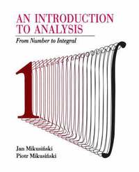 bokomslag An Introduction to Analysis
