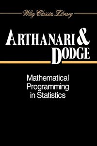 bokomslag Mathematical Programming in Statistics