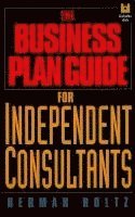 bokomslag Business Plan Guide for Independent Consultants