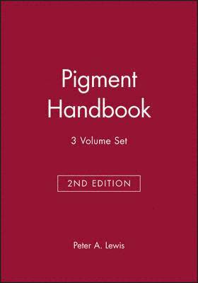 Peter A. Lewis, Peter A. Lewis - Pigment Handbook, 3 Volume Set, Inbunden