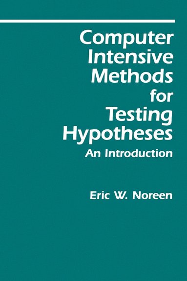 bokomslag Computer-Intensive Methods for Testing Hypotheses