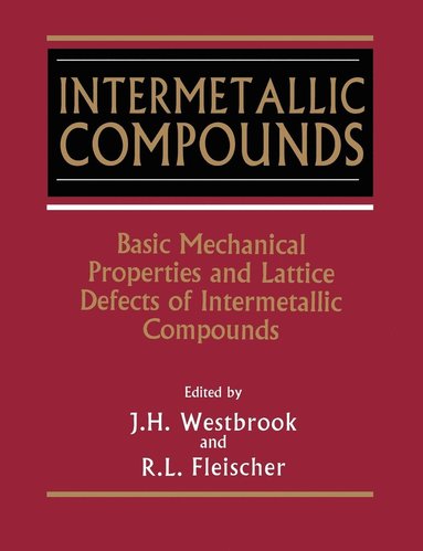 bokomslag Intermetallic Compounds