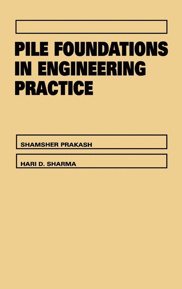 Pile Foundations in Engineering Practice 1